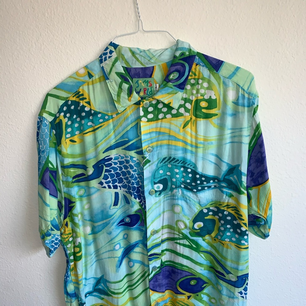 Jams World Hawaiian Shirt  Size L